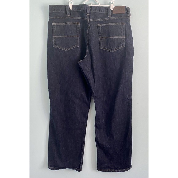 CE SCHMIDT Workwear Men’s 41x29 Relaxed Fit Heavy Denim Dark Wash Work Jeans - Picture 2 of 7